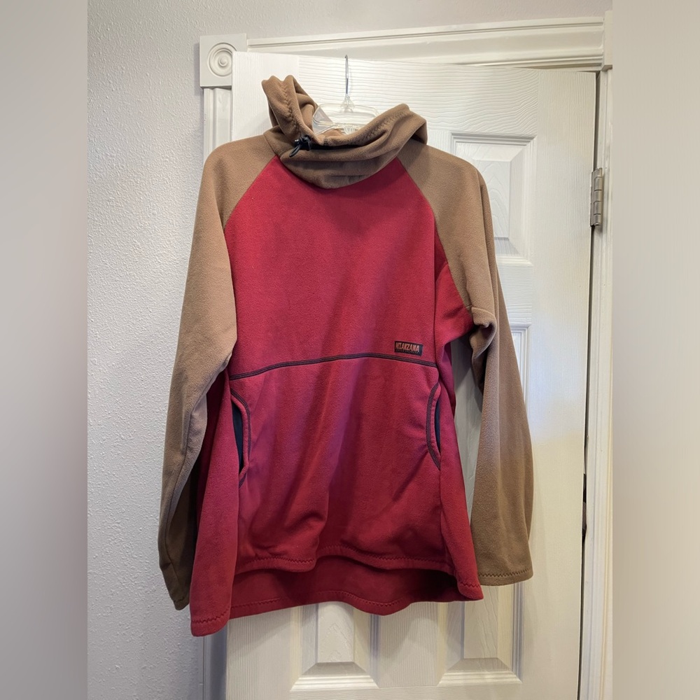 MELANZANA Leadville CO Fleece Hoodie sz L